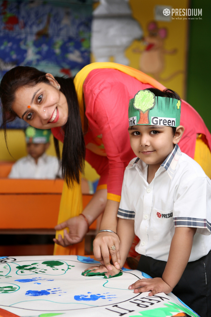 Presidium Pitampura, EARTH DAY: PLEDGING TO MAKE OUR PLANET MORE GREENER & CLEANER!