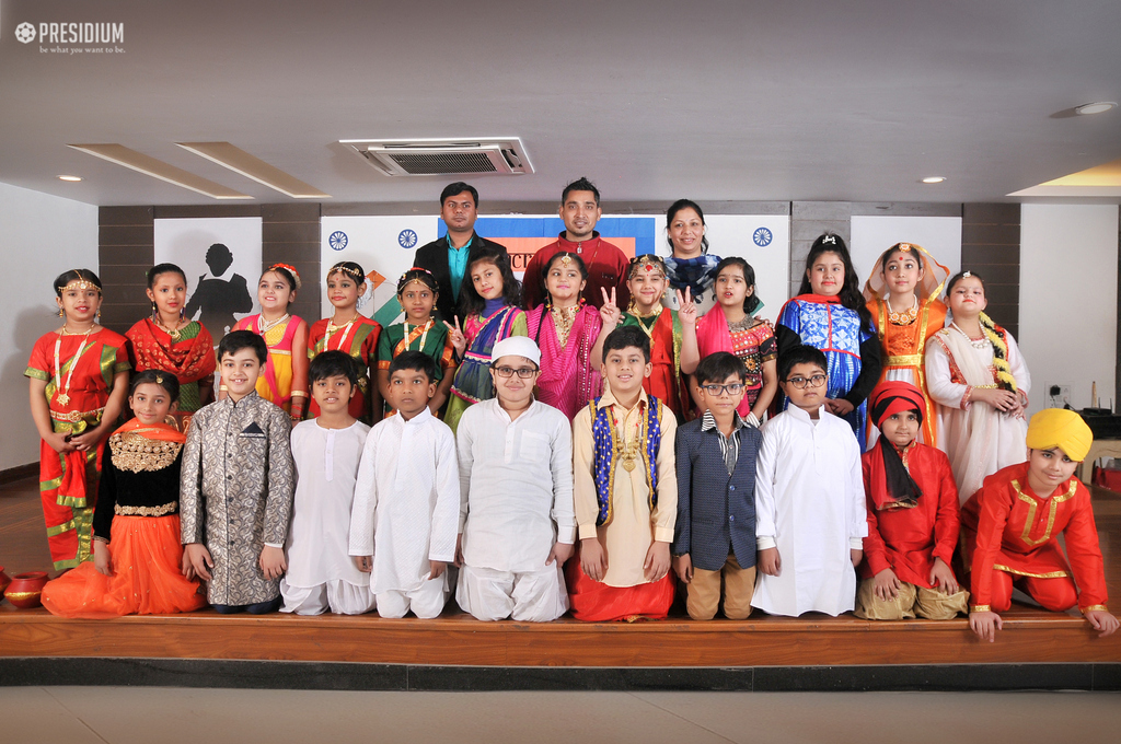 Presidium Gurgaon-57, ASSEMBLY ON INCREDIBLE INDIA SPELLBOUND ALL WITH A CREATIVE FLUX