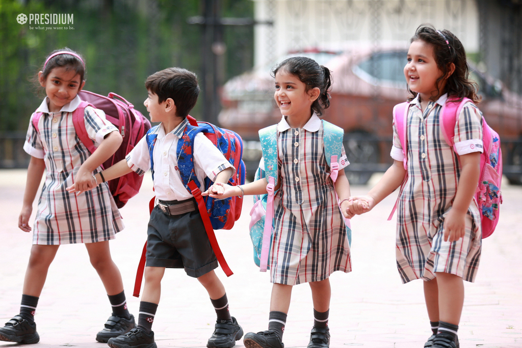 Presidium Rajnagar, THE SCHOOL ENLIVENS WITH EXCITED PRESIDIANS AFTER SUMMER BREAK! 