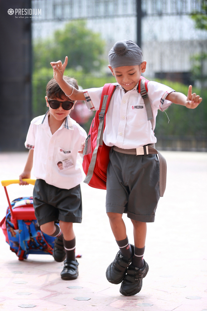 Presidium Rajnagar, THE SCHOOL ENLIVENS WITH EXCITED PRESIDIANS AFTER SUMMER BREAK! 