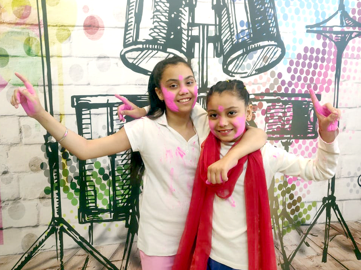 Presidium Pitampura, PRESIDIANS CELEBRATE HOLI WITH A SPECIAL ASSEMBLY! Presidium Pitampura, PRESIDIANS CELEBRATE HOLI WITH A SPECIAL ASSEMBLY!