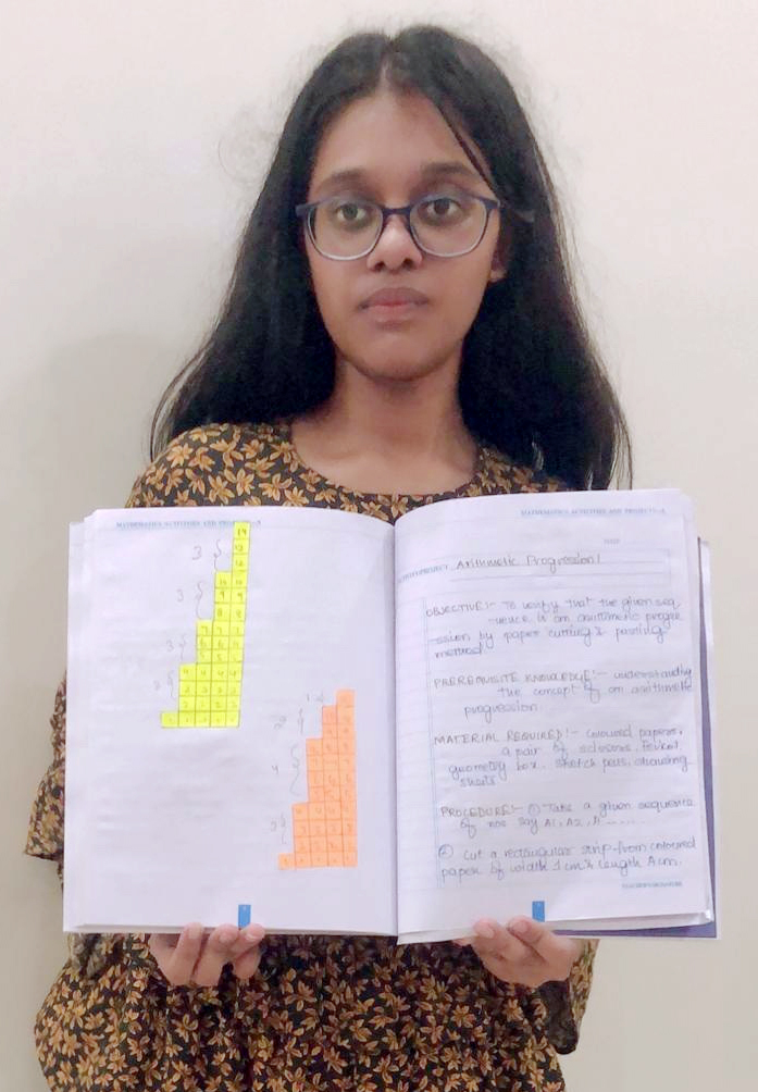 Presidium Gurgaon-57, STUDENTS STRENGTHEN THEIR UNDERSTANDING OF ARITHMETIC PROGRESSION