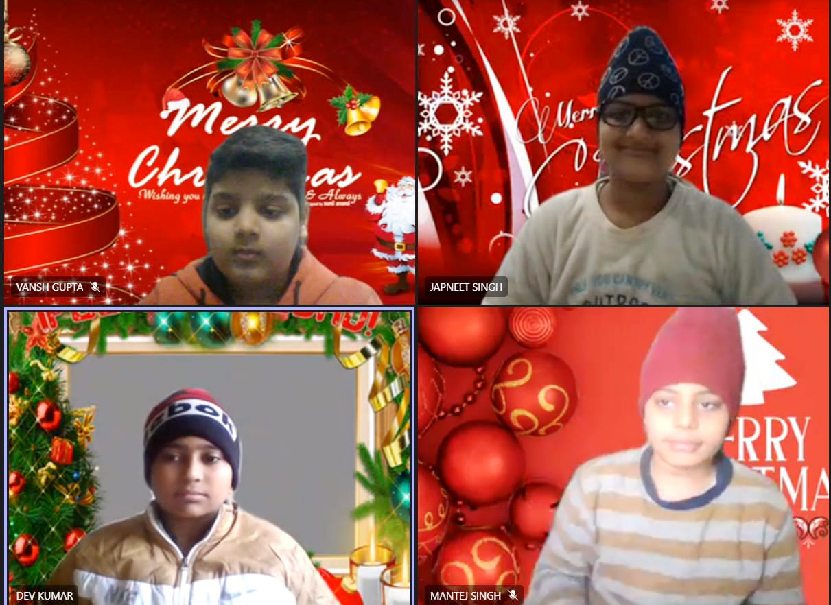 Presidium Punjabi Bagh, PRESIDIANS SPREAD ESSENCE OF CHRISTMAS WITH LOVE & JOY OF GIVING