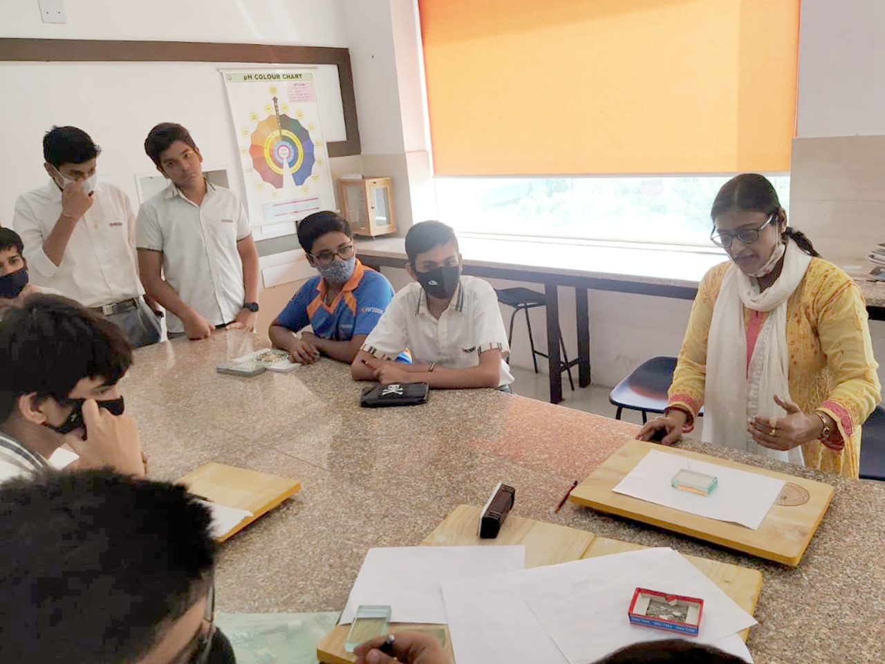 Presidium Rajnagar, STUDENTS PRACTICE THE ART OF INTROSPECTION!