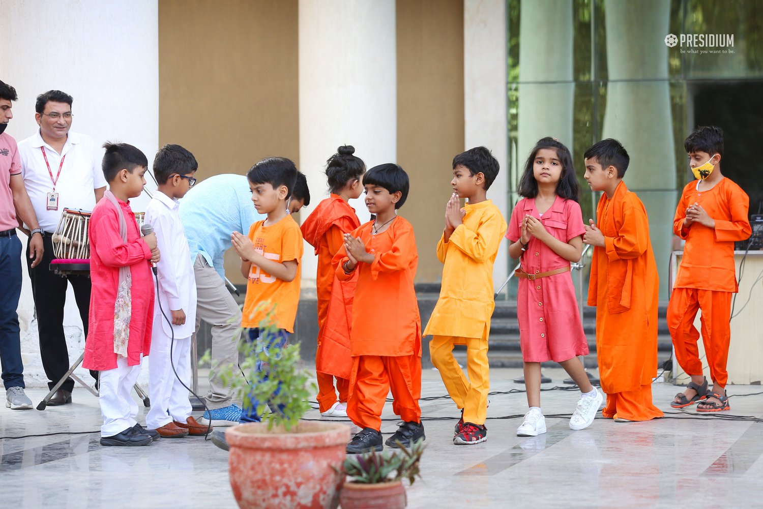 Presidium Gurgaon-57, BUDDHA PURNIMA: STUDENTS SPREAD MESSAGE OF UNIVERSAL BROTHERHOOD