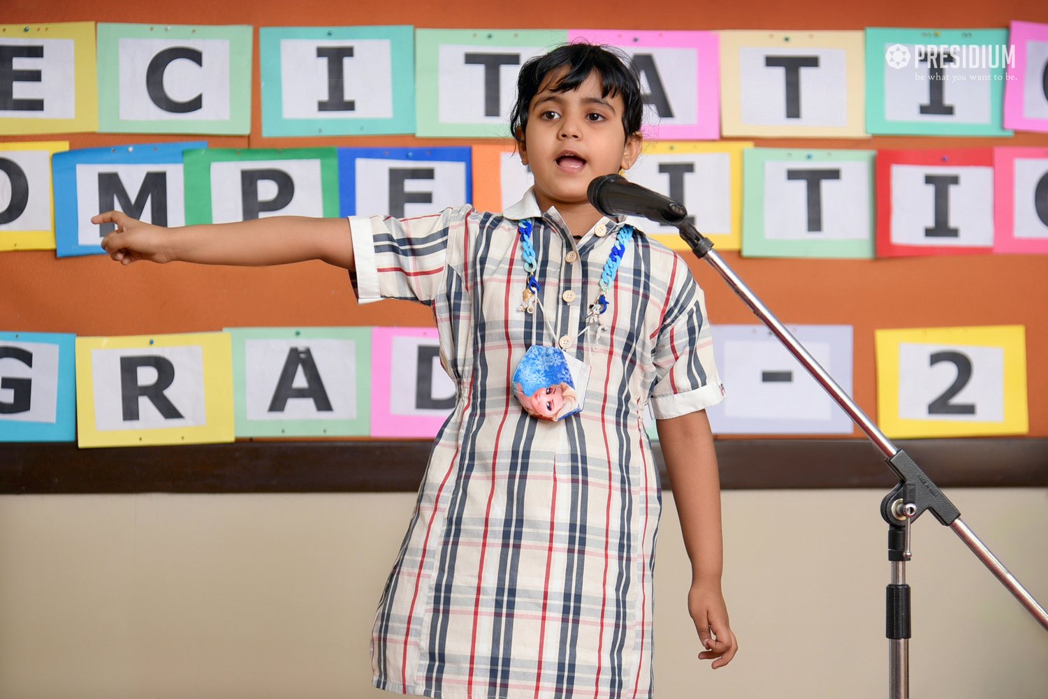 Presidium Indirapuram, RECITATION COMPETITION SOLIDIFIES PRESIDIANS’ READING ABILITY BASE