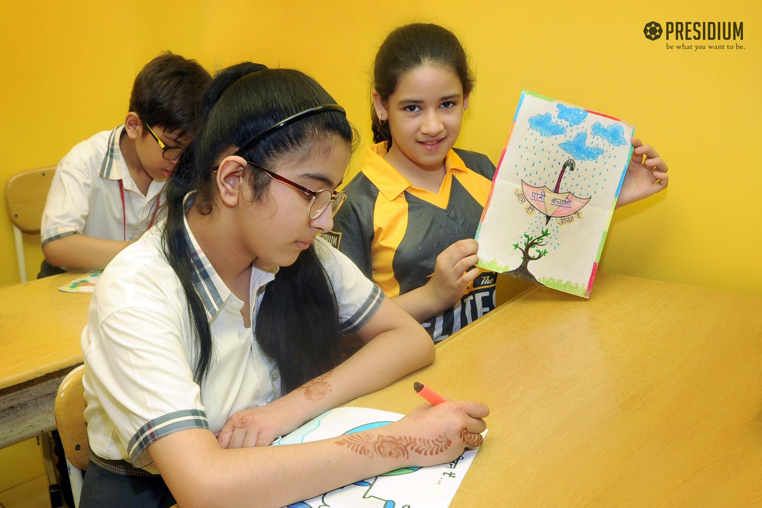 Presidium Punjabi Bagh, STUDENTS SPREAD AWARENESS ABOUT THE IMPORTANCE OF WATER