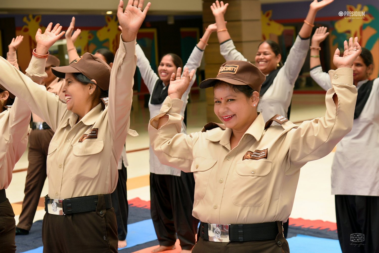 Presidium Rajnagar, STUDENTS ENCOURAGE ALL TO ADOPT A HEALTHY LIFESTYLE!