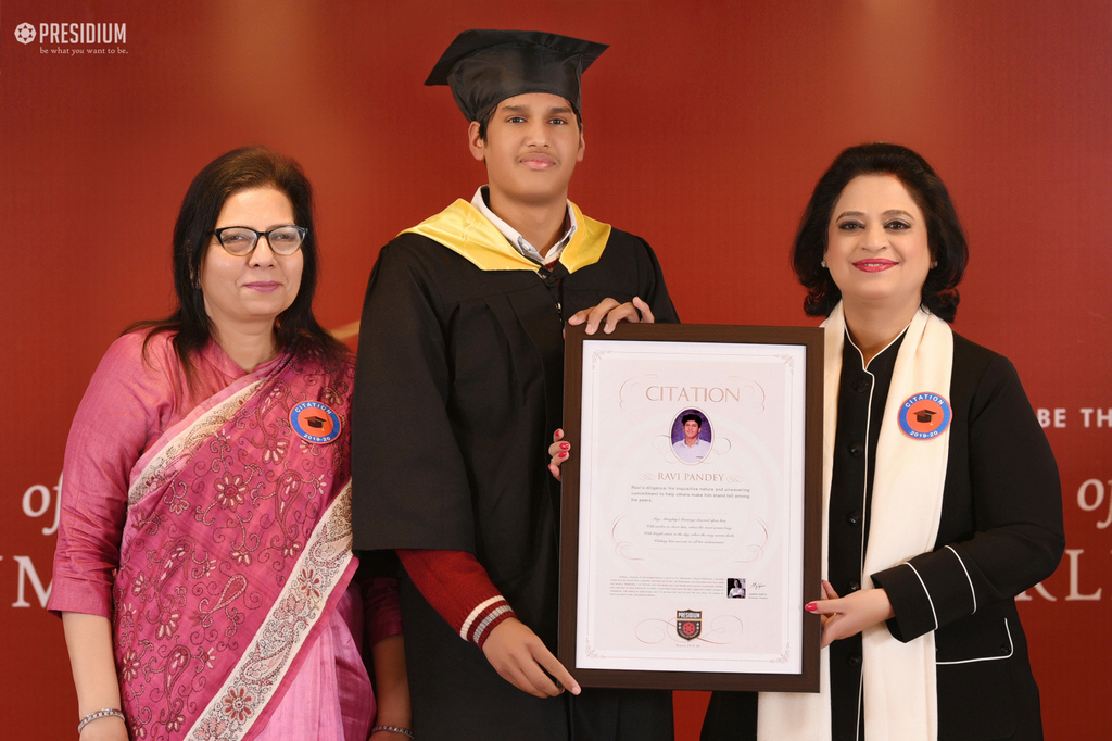 Presidium Gurgaon-57, CITATION CEREMONY: WISHING THE STUDENTS A BRIGHTER FUTURE AHEAD