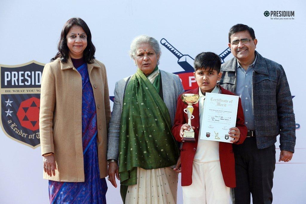 Presidium Indirapuram, INTER PRESIDIUM CRICKET TOURNAMENT-INDIRAPURAM ENTERS THE SEMIFINALS