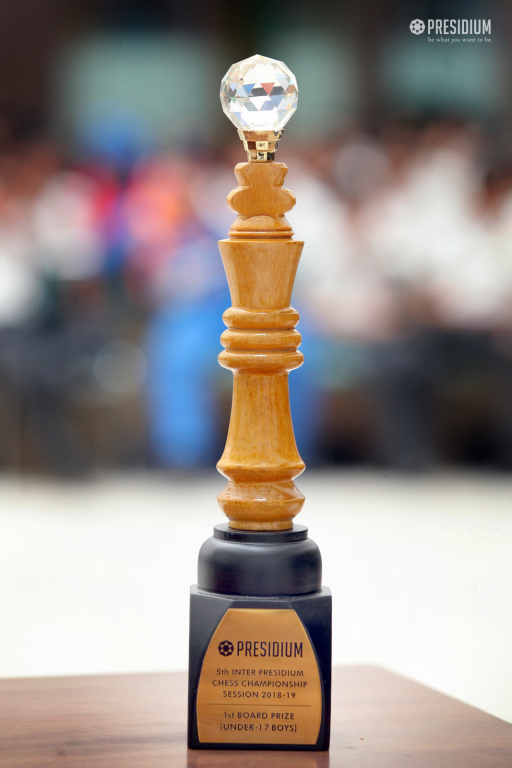 Presidium Indirapuram, ASPIRING CHESS PLAYERS COMPETE AT INTER SCHOOL CHESS CHAMPIONSHIP