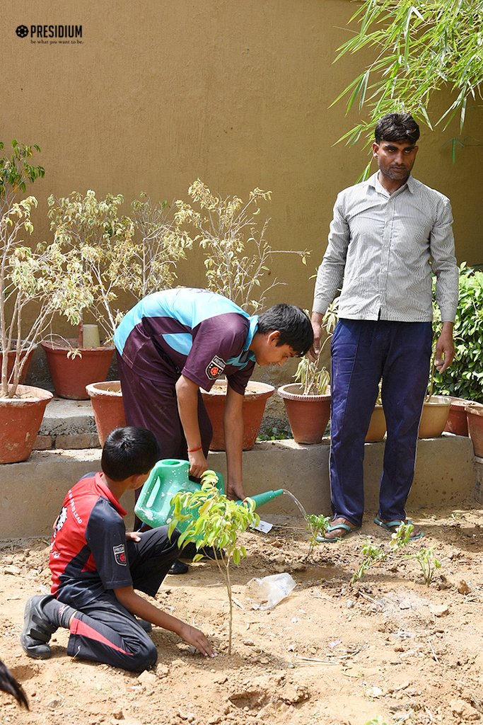 Presidium Gurgaon-57, AMBASSADORS OF NATURE PLEDGE TO PRESERVE MOTHER EARTH