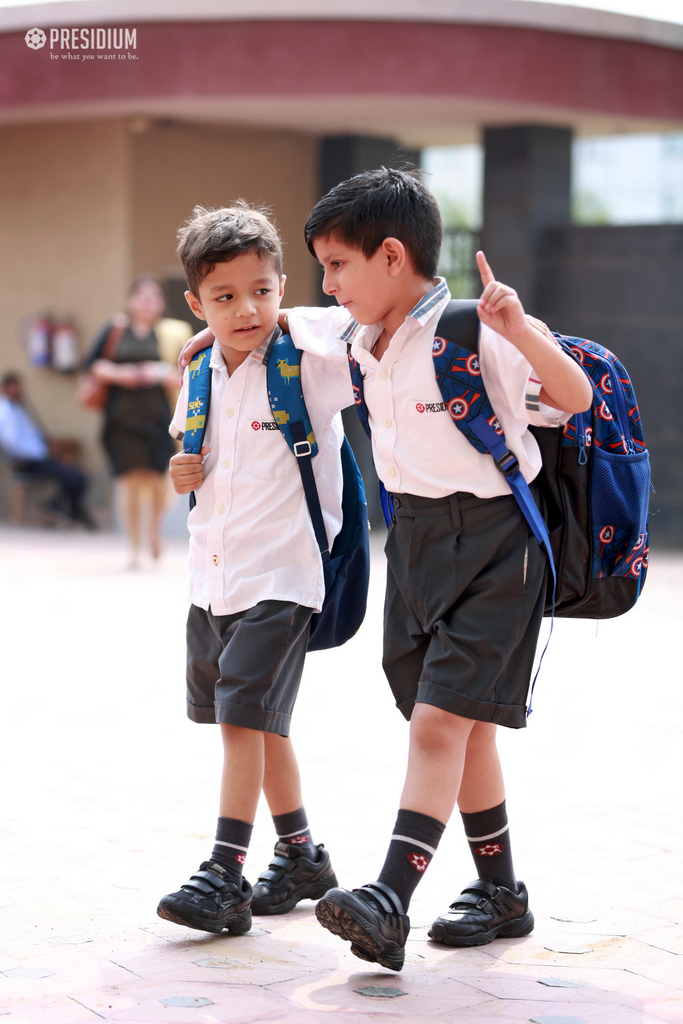 Presidium Rajnagar, THE SCHOOL ENLIVENS WITH EXCITED PRESIDIANS AFTER SUMMER BREAK! 