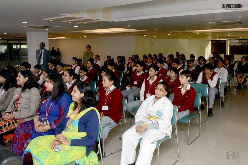 Presidium Gurgaon-57, PRESIDIUM GURGAON 57 GIVES A HEARTFELT WELCOME TO SPARSH STUDENTS