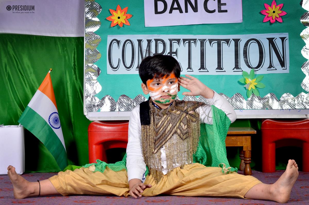 Presidium Vivek Vihar, YOUNG DANCERS DISPLAY THEIR GRACEFUL POSES AND SWIFT MOVES!