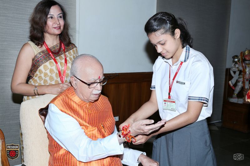 Presidium Rajnagar, PRESIDIANS CELEBRATE RAKSHABANDHAN WITH DIGNITARIES