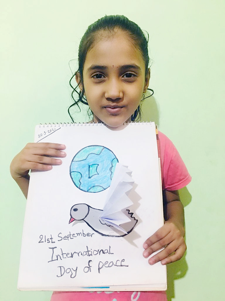 Presidium Dwarka-6, INTERNATIONAL DAY OF PEACE: PLEDGING OF PEACE! 