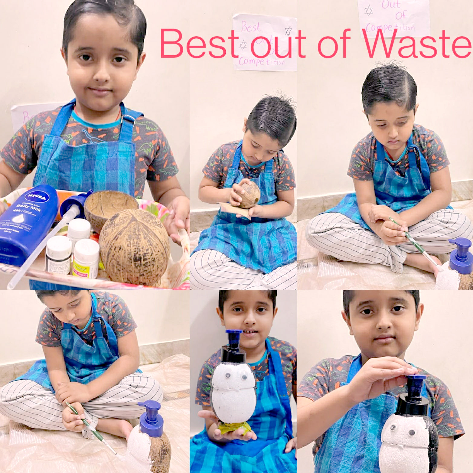 Presidium Pitampura, STUDENTS LEARN TO REUSE WITH THE BEST OUT OF WASTE ACTIVITY