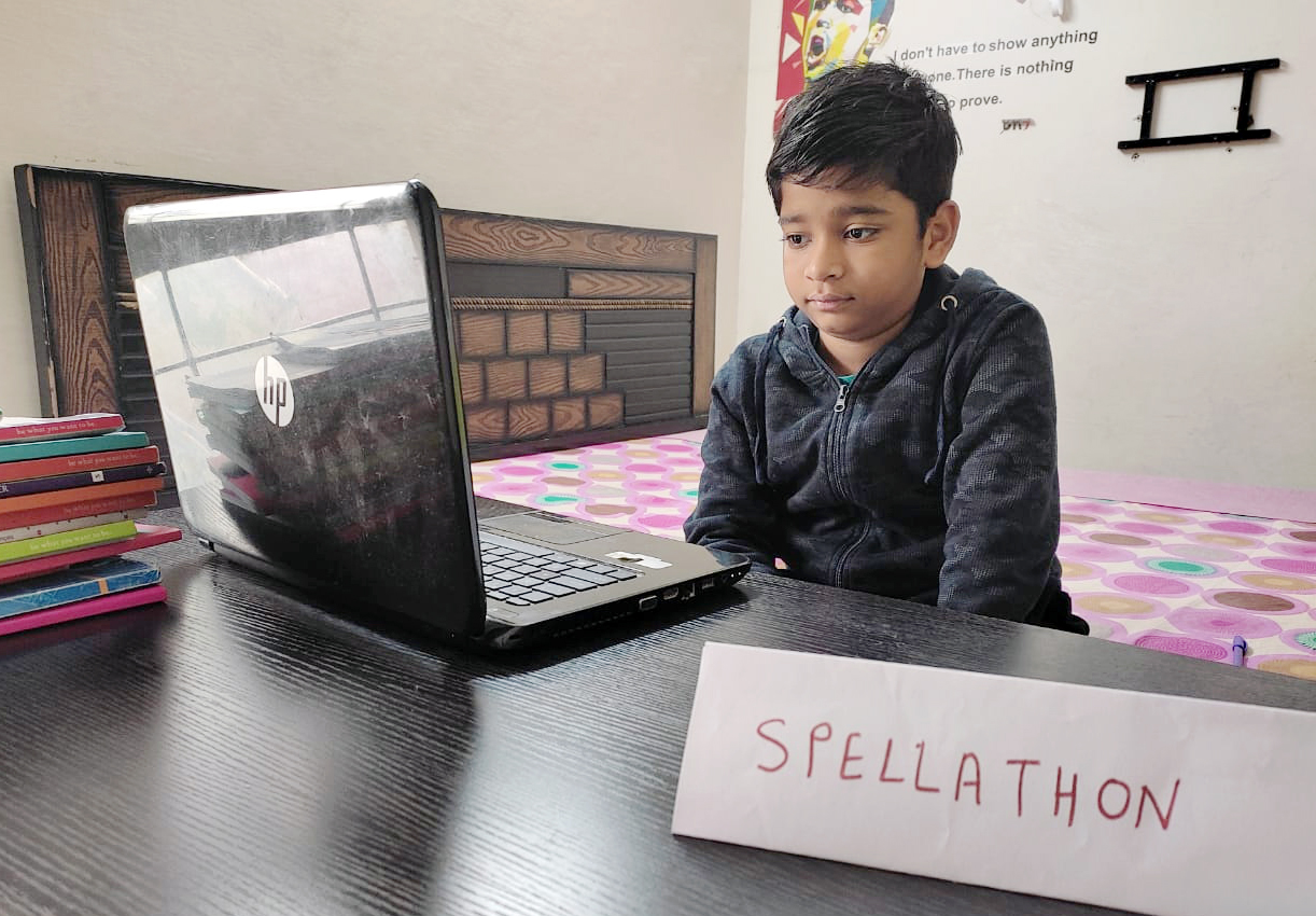 Presidium Gurgaon-57, STUDENTS ENRICH THEIR VOCABULARY WITH SPELLATHON COMPETITION