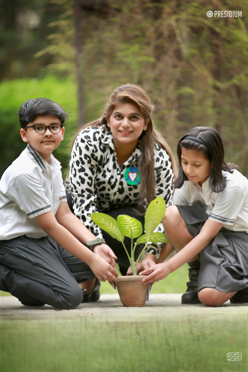 Presidium Vivek Vihar, THE EARTH IS WHAT WE ALL HAVE IN COMMON, LET’S PROTECT IT!