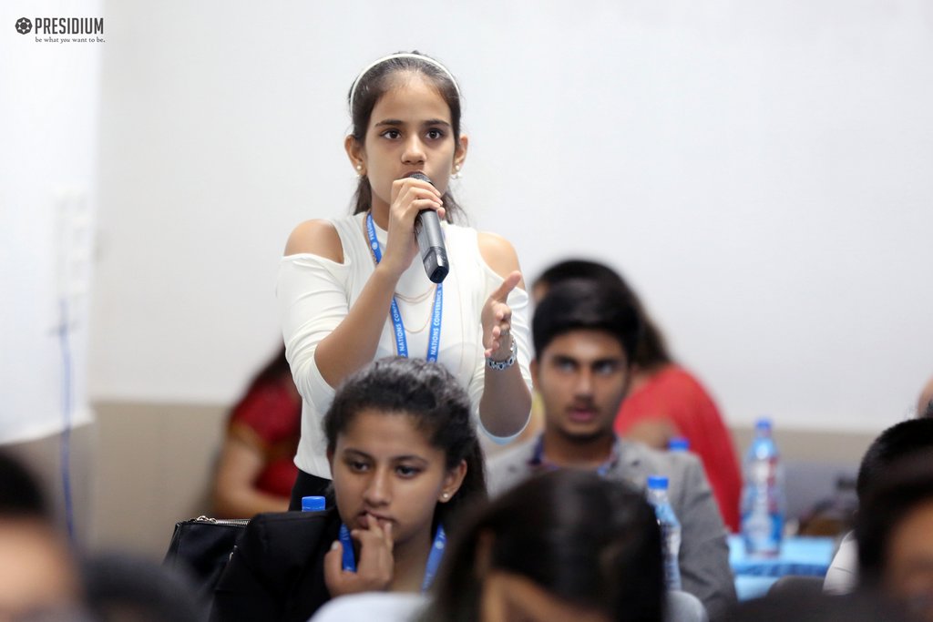 Presidium Indirapuram, PRESIDIANS OF IP DISPLAY SPIRIT & CONFIDENCE AT PMUN 2017