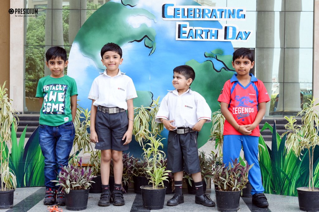 Presidium Gurgaon-57, AMBASSADORS OF NATURE PLEDGE TO PRESERVE MOTHER EARTH