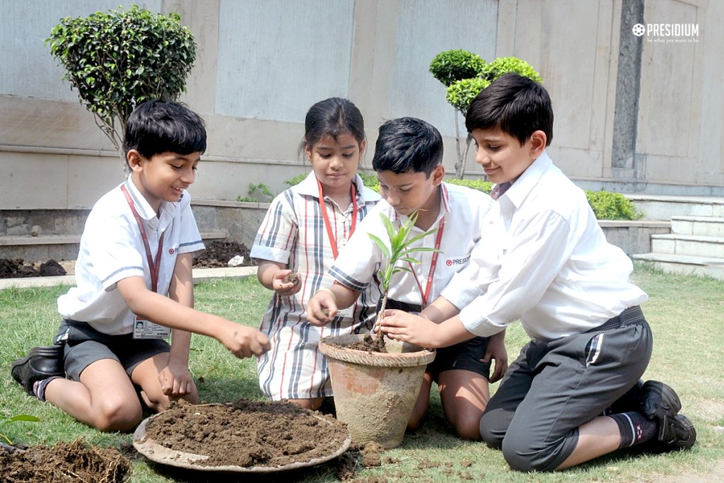 Presidium Indirapuram, WORLD EARTH DAY: A PLEDGE TO SAFEGUARD THE PLANET EARTH