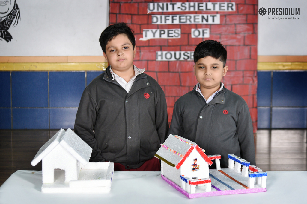 Presidium Punjabi Bagh, LEARNING ABOUT TYPES OF HOUSES WITH AN INTERESTING ACTIVITY