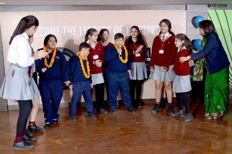 Presidium Gurgaon-57, PRESIDIUM GURGAON 57 GIVES A HEARTFELT WELCOME TO SPARSH STUDENTS