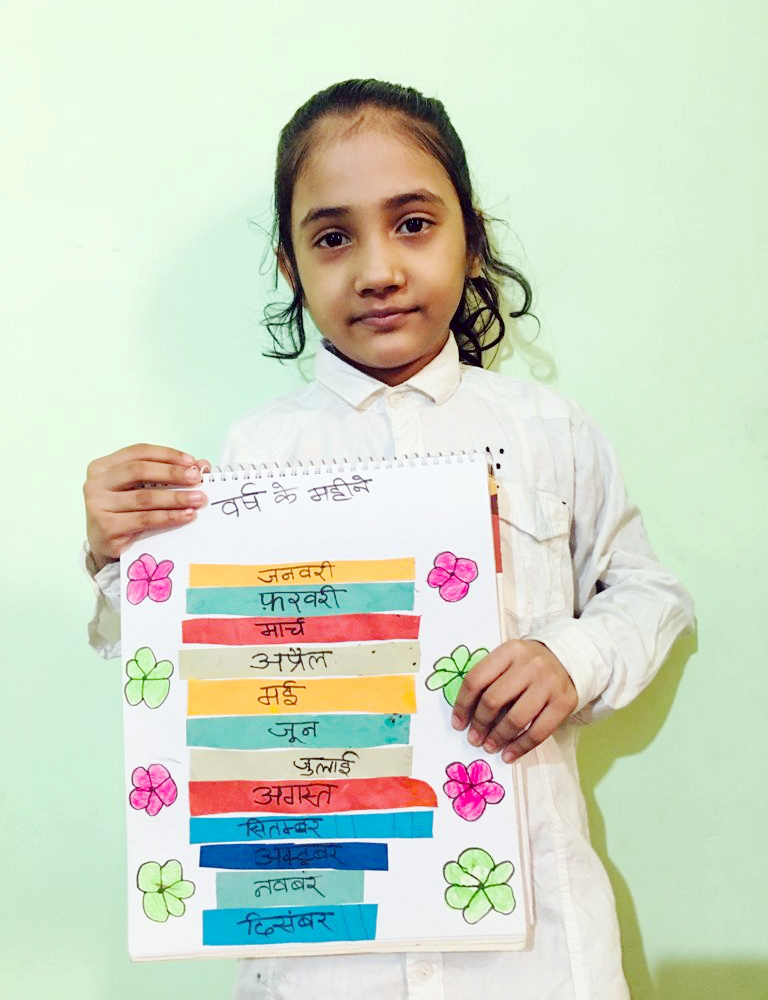 Presidium Dwarka-6, विद्यार्थियों ने उत्साहपूर्वक हिंदी दिवस का आयोजन किया I