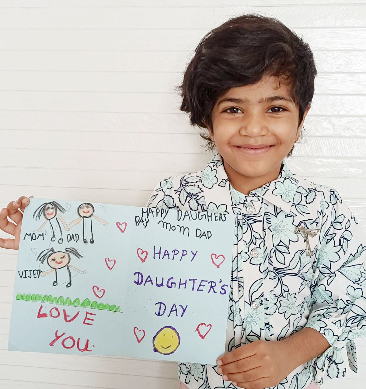 Presidium Gurgaon-57, STUDENTS CELEBRATE DAUGHTER’S DAY WITH A CARD MAKING ACTIVITY Presidium Gurgaon-57, STUDENTS CELEBRATE DAUGHTER’S DAY WITH A CARD MAKING ACTIVITY