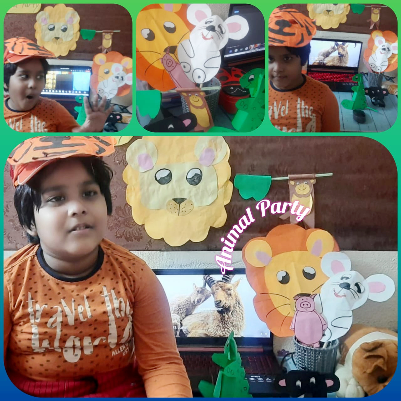 Presidium Indirapuram, PRESIDIANS PARTICIPATE IN VIRTUAL ANIMAL PARTY WITH ARDOUR