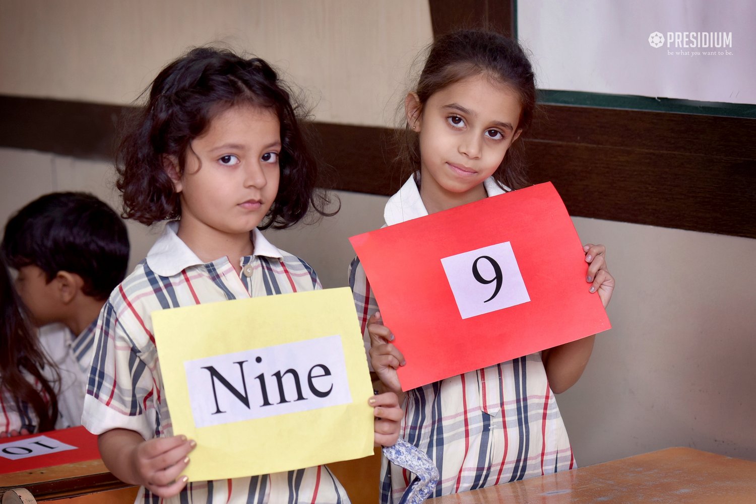 Presidium Gurgaon-57, YOUNG MINDS UNDERSTAND THE CONCEPT OF NUMBER NAMES