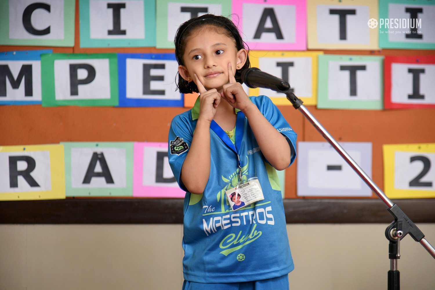 Presidium Indirapuram, RECITATION COMPETITION SOLIDIFIES PRESIDIANS’ READING ABILITY BASE