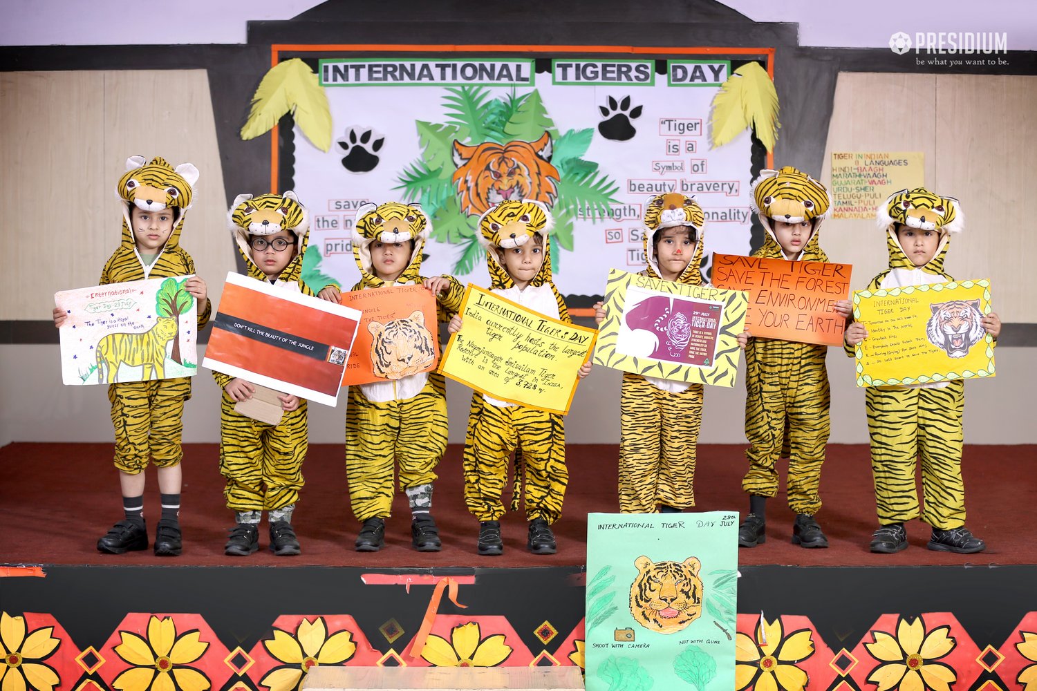 Presidium Noida-31, TOGETHER WE CAN SAVE THE TIGER FROM EXTINCTION Presidium Noida-31, TOGETHER WE CAN SAVE THE TIGER FROM EXTINCTION