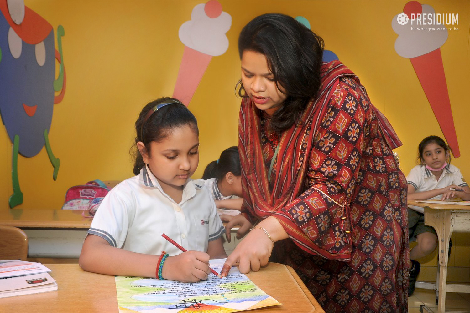 Presidium Punjabi Bagh, STUDENTS SPREAD AWARENESS ABOUT THE IMPORTANCE OF WATER