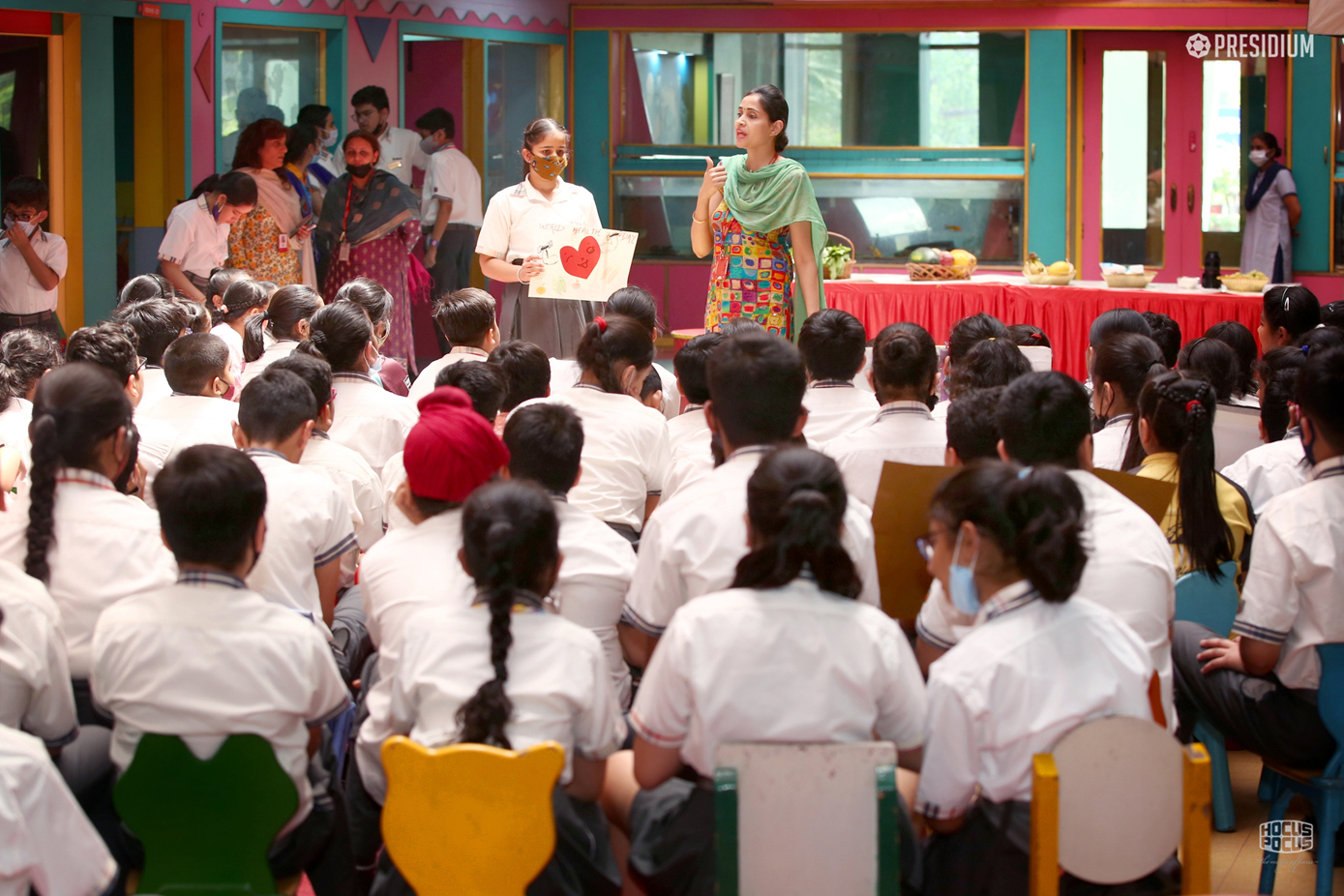 Presidium Punjabi Bagh, PRESIDIANS CELEBRATE WORLD HEALTH DAY WITH GREAT ENTHUSIASM