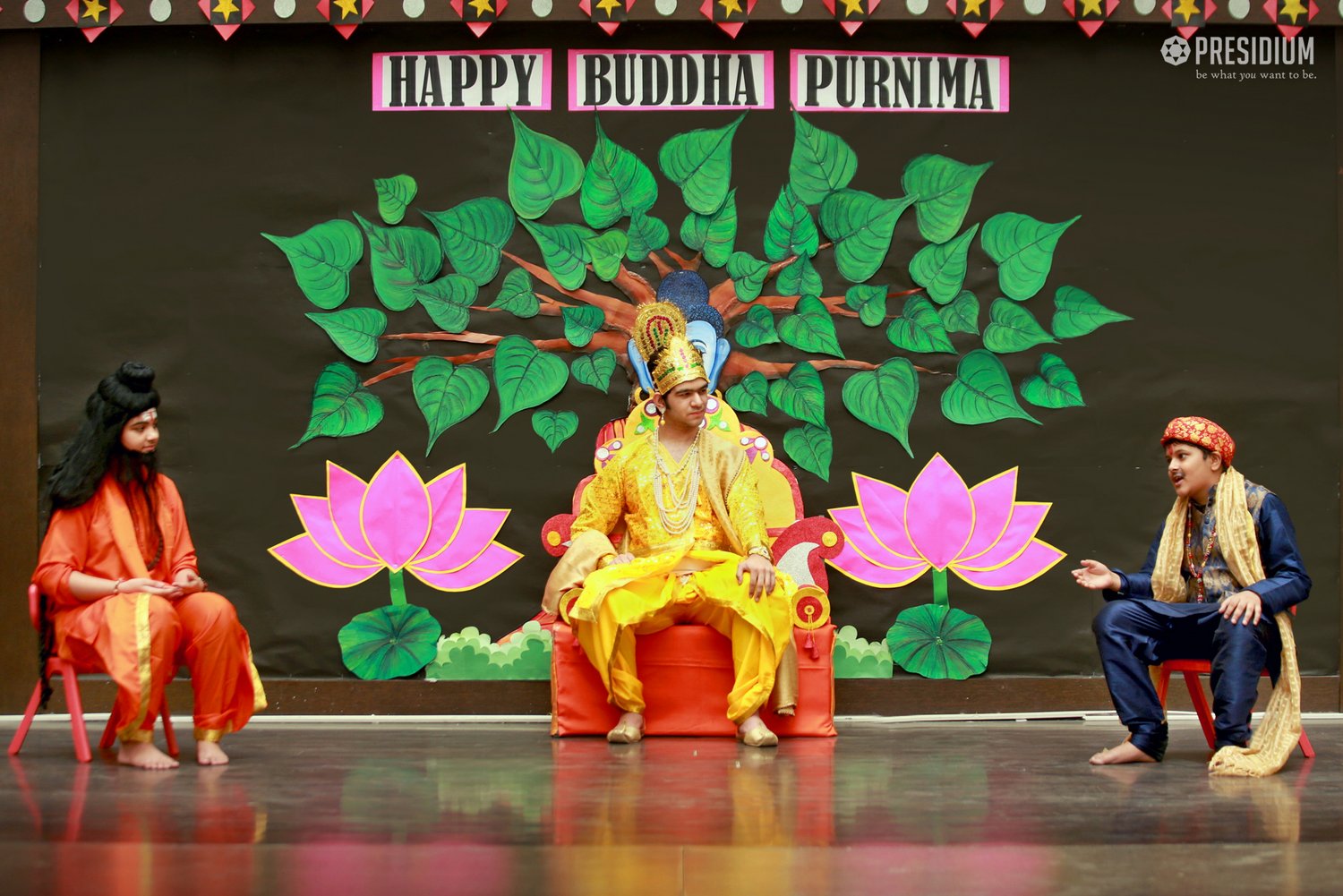 Presidium Rajnagar, YOUNG PRESIDIANS TAKE INSPIRATION FROM THE LIFE OF LORD BUDDHA Presidium Rajnagar, YOUNG PRESIDIANS TAKE INSPIRATION FROM THE LIFE OF LORD BUDDHA