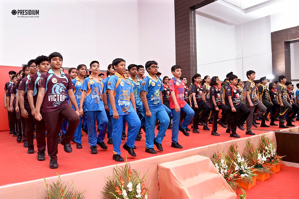 Presidium Gurgaon-57, CROWNING THE LEADERS OF TOMORROW AT INVESTITURE CEREMONY