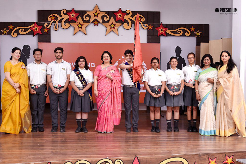 Presidium Indirapuram, INVESTITURE CEREMONY: BESTOWING NEW RESPONSIBILITIES