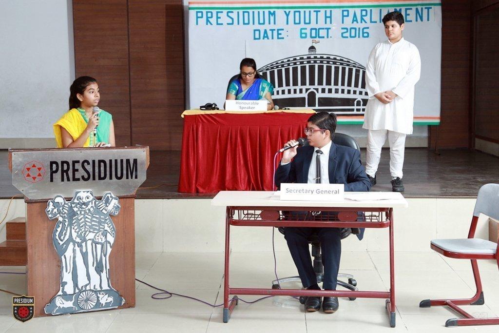 Presidium Indirapuram, YOUTH PARLIAMENT: A STEPPING STONE FOR FUTURE POLITICAL THINKERS