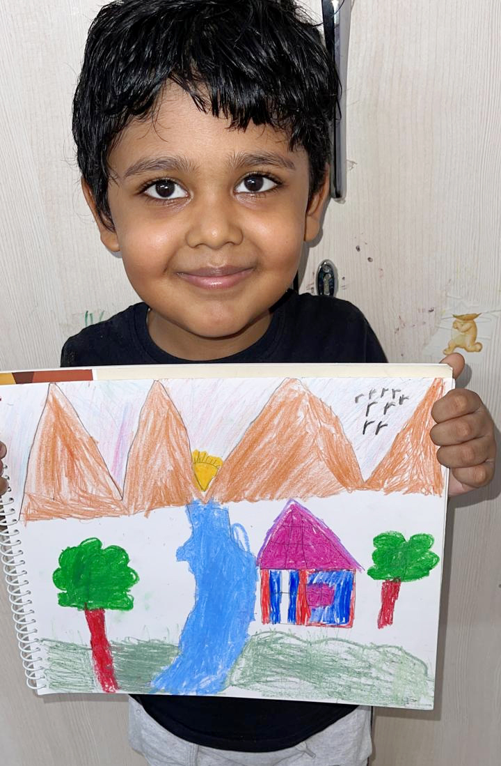 Presidium Indirapuram, STUDENTS EXHIBIT THEIR TALENT AT COLOURING COMPETITION