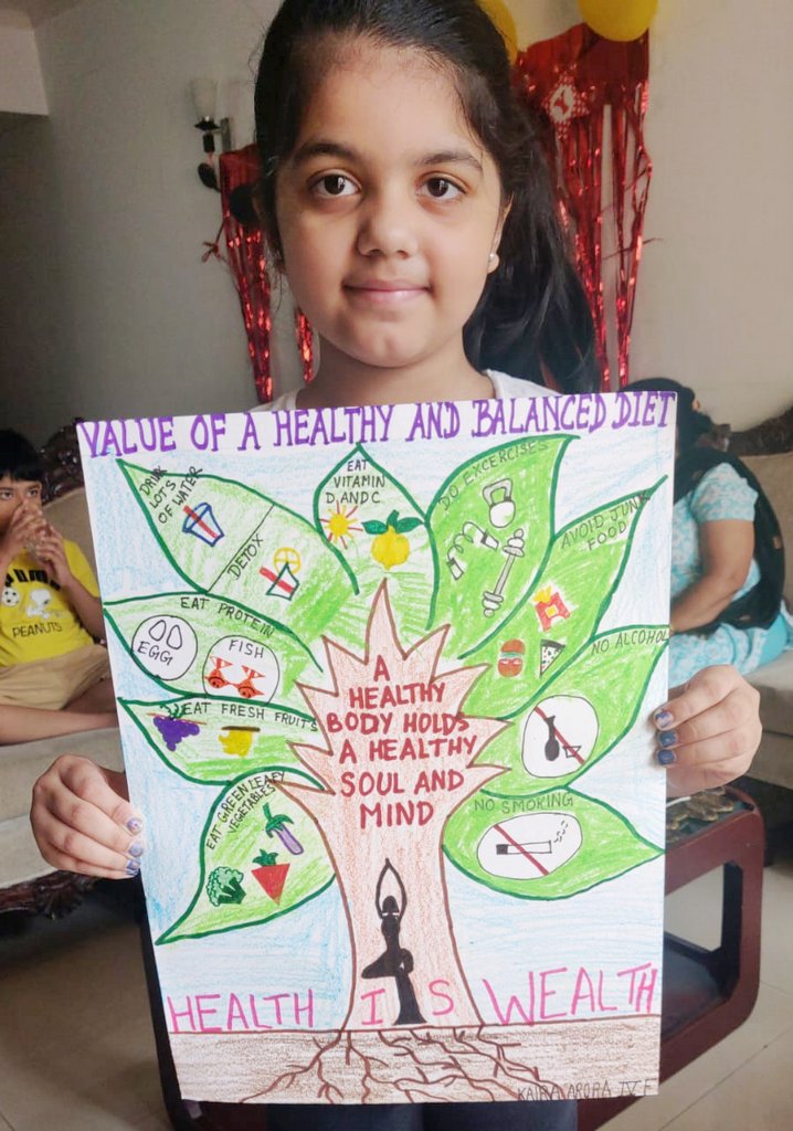 Presidium Indirapuram, STUDENTS ENHANCE THEIR CREATIVITY WITH POSTER MAKING ACTIVITY