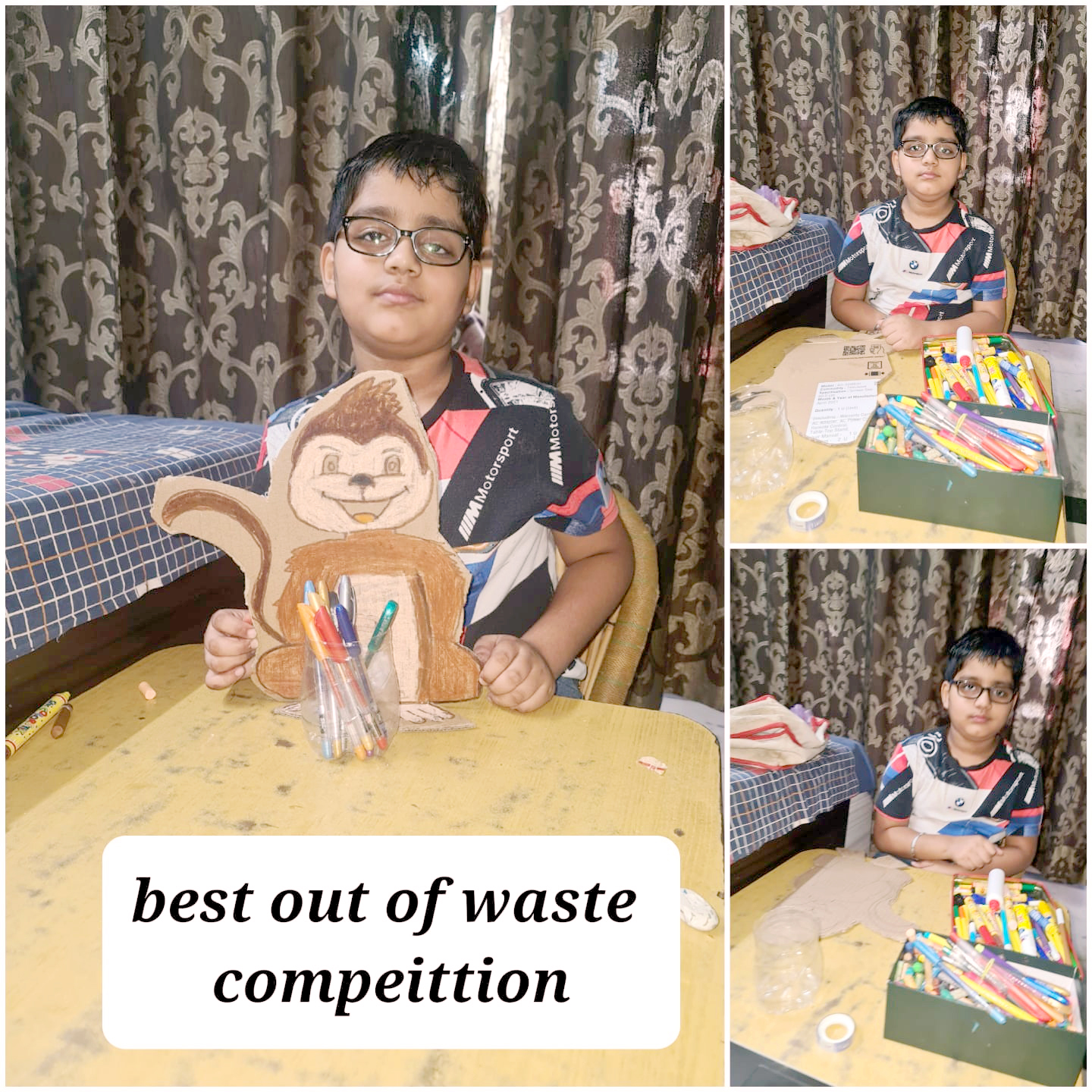 Presidium Pitampura, STUDENTS LEARN TO REUSE WITH THE BEST OUT OF WASTE ACTIVITY