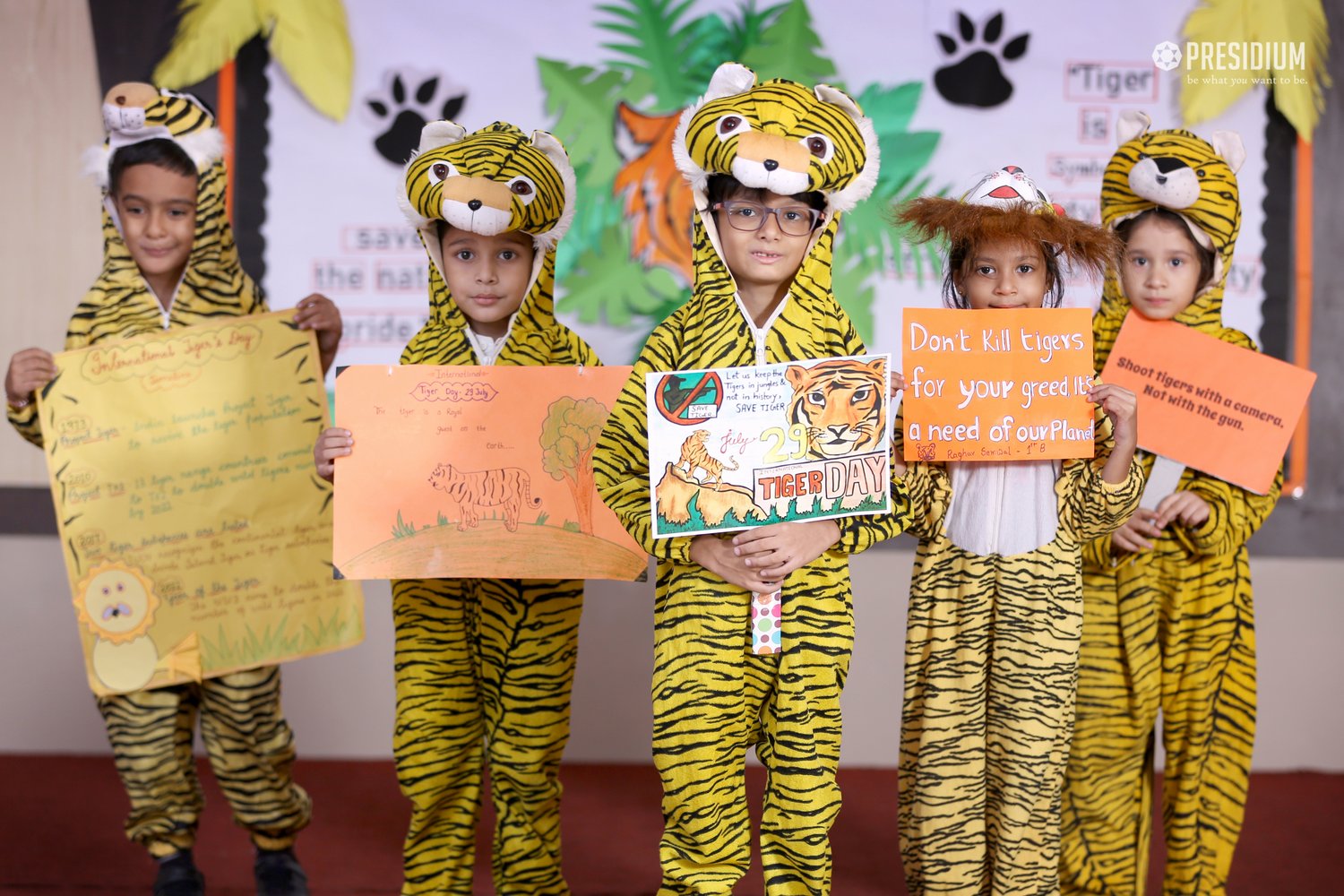 Presidium Noida-31, TOGETHER WE CAN SAVE THE TIGER FROM EXTINCTION Presidium Noida-31, TOGETHER WE CAN SAVE THE TIGER FROM EXTINCTION