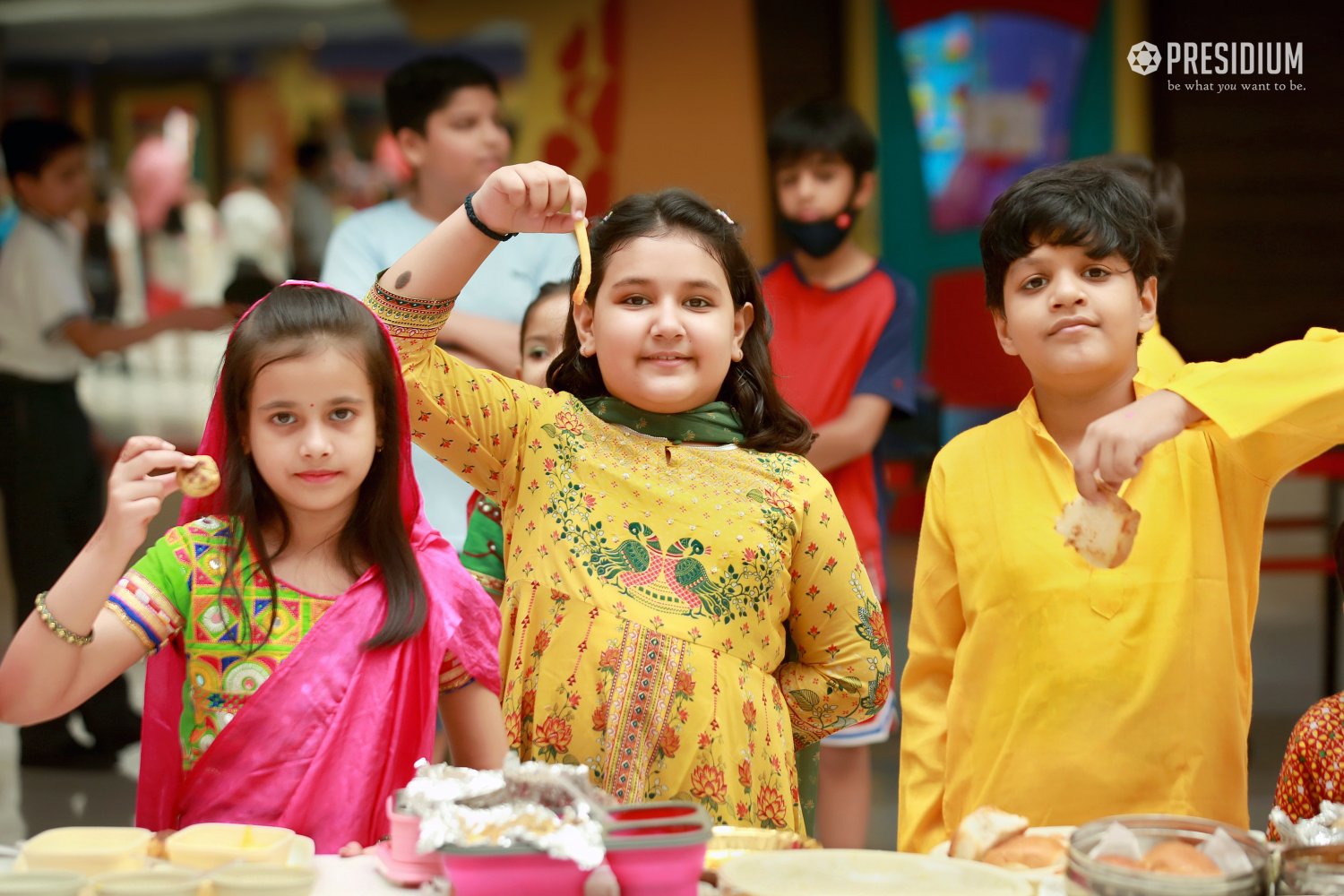 Presidium Rajnagar, FOOD FAIR ACTIVITY: STUDENTS EXPLORE THE FLAVOURS OF INDIA