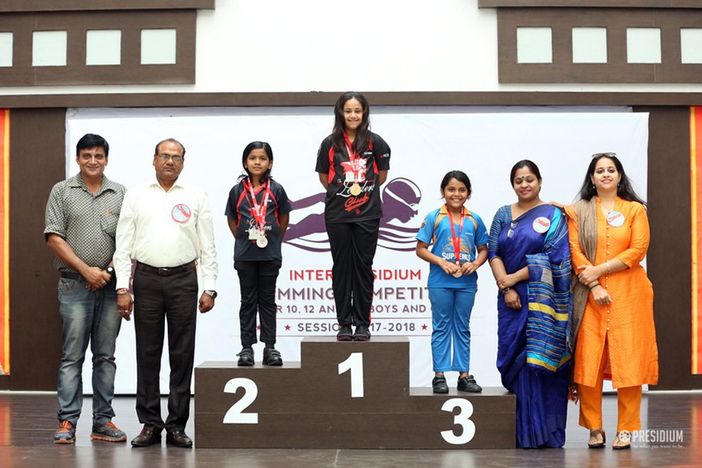 Presidium Rajnagar, PRESIDIUM RAJ NAGAR HOSTS SWIMMING MEET