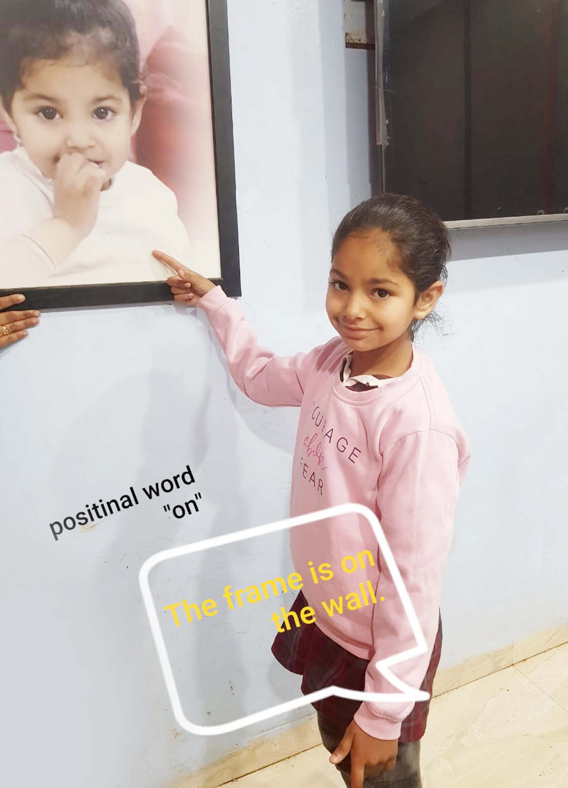 Presidium Dwarka-6, STUDENTS ENHANCE THEIR UNDERSTANDING OF POSITION WORDS 