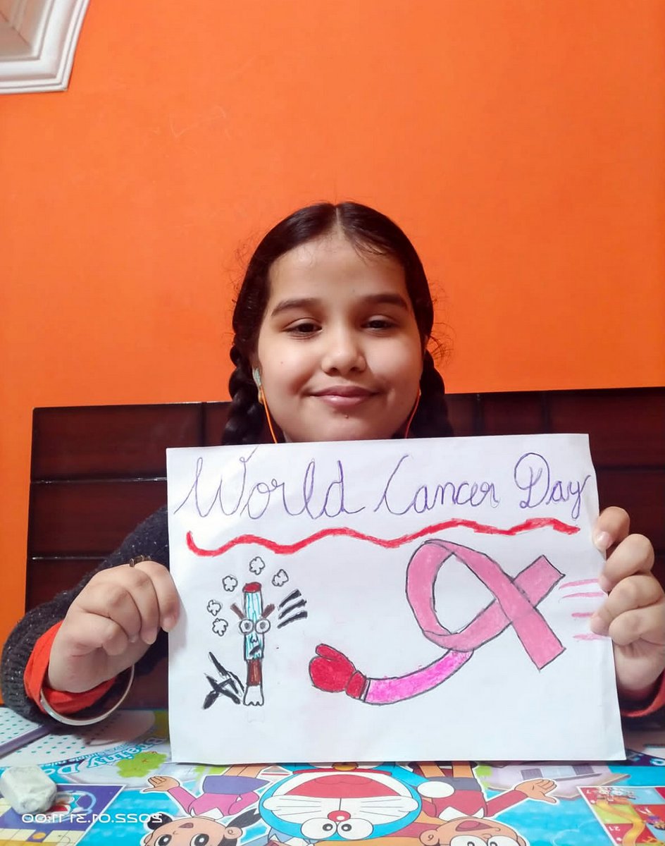 Presidium Indirapuram, PRESIDIANS CONDUCT A SPECIAL ASSEMBLY ON WORLD CANCER DAY