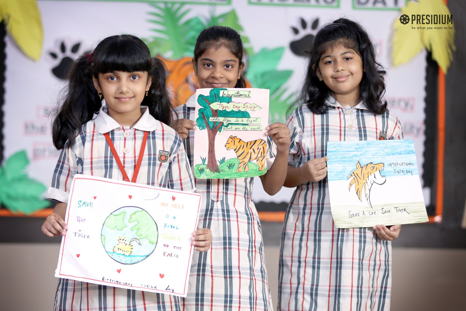 Presidium Noida-31, TOGETHER WE CAN SAVE THE TIGER FROM EXTINCTION Presidium Noida-31, TOGETHER WE CAN SAVE THE TIGER FROM EXTINCTION